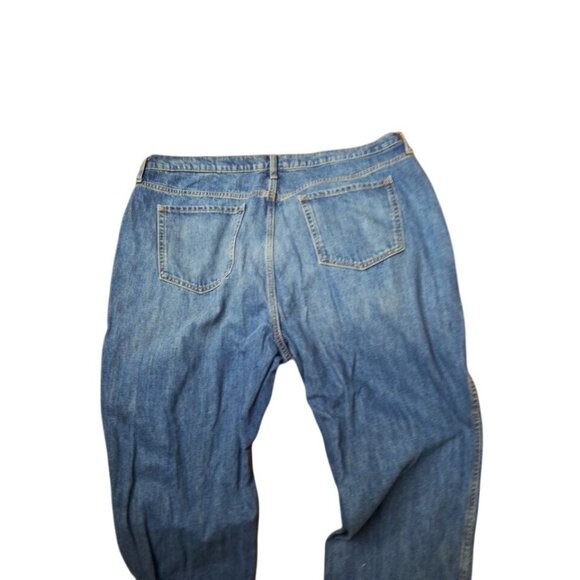 Banana Republic Blue Moms Jeans Straight Medium High Wasted Plus 38 x 30 Vintage - Picture 8 of 14